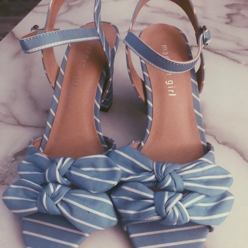 Steve Madden block heel!